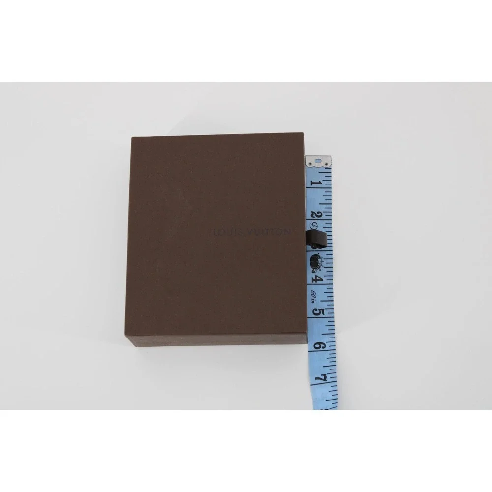Louis‎ Vuitton gift box Brown Side Opening Pull Tab 3.5 X 5.5 X 1 Empty